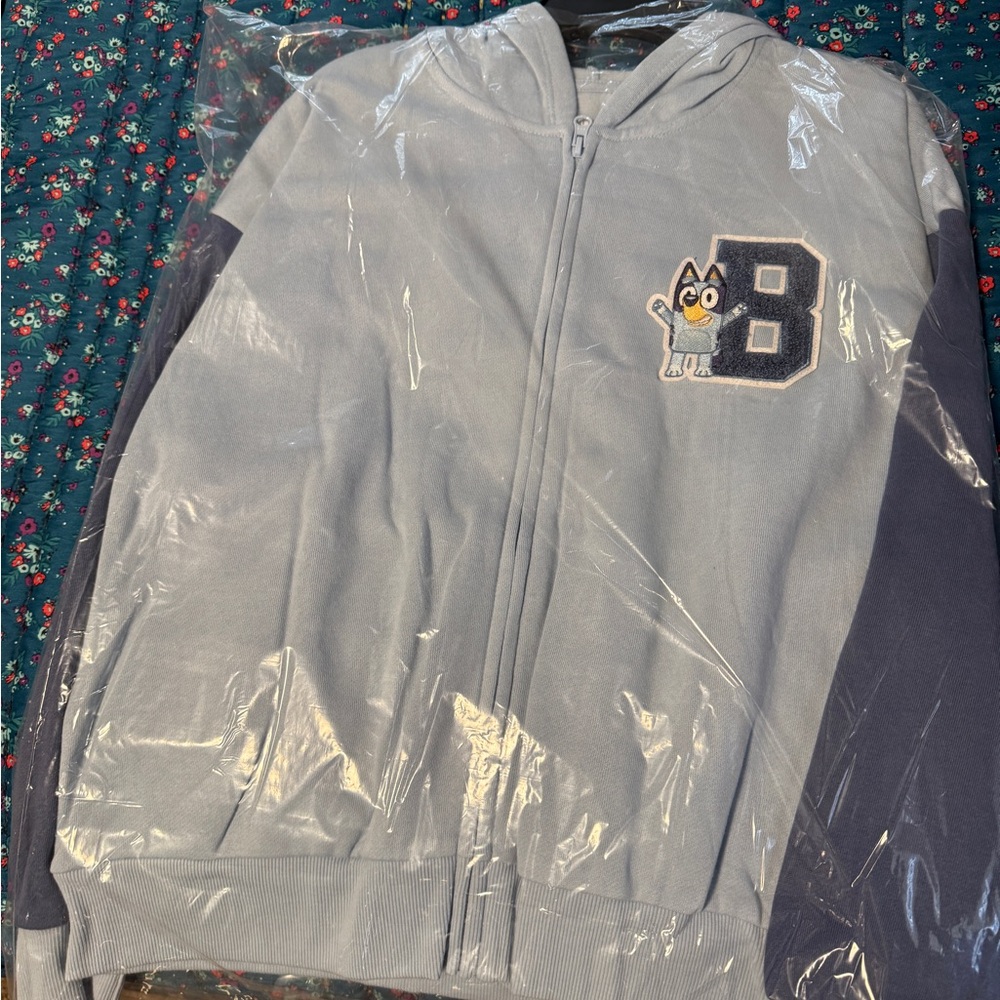 Kids Blue Hoodie size Youth XL